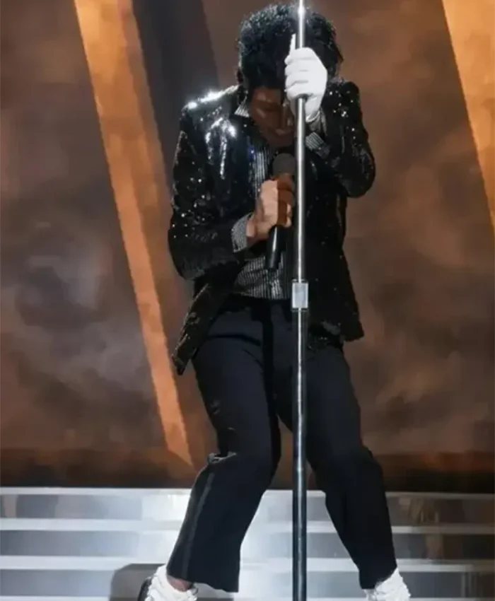Michael Jaafar Jackson Sequin Blazer For Sale