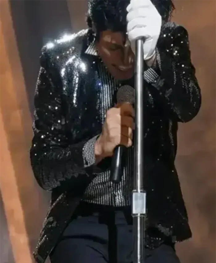 Michael Jaafar Jackson Sequin Blazer