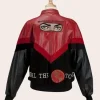 Michael Jackson 1992 Heal The World Dangerous Tour Leather Jacket Back
