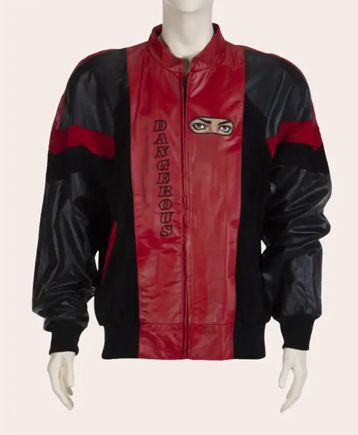 Michael Jackson 1992 Heal The World Dangerous Tour Leather Jacket