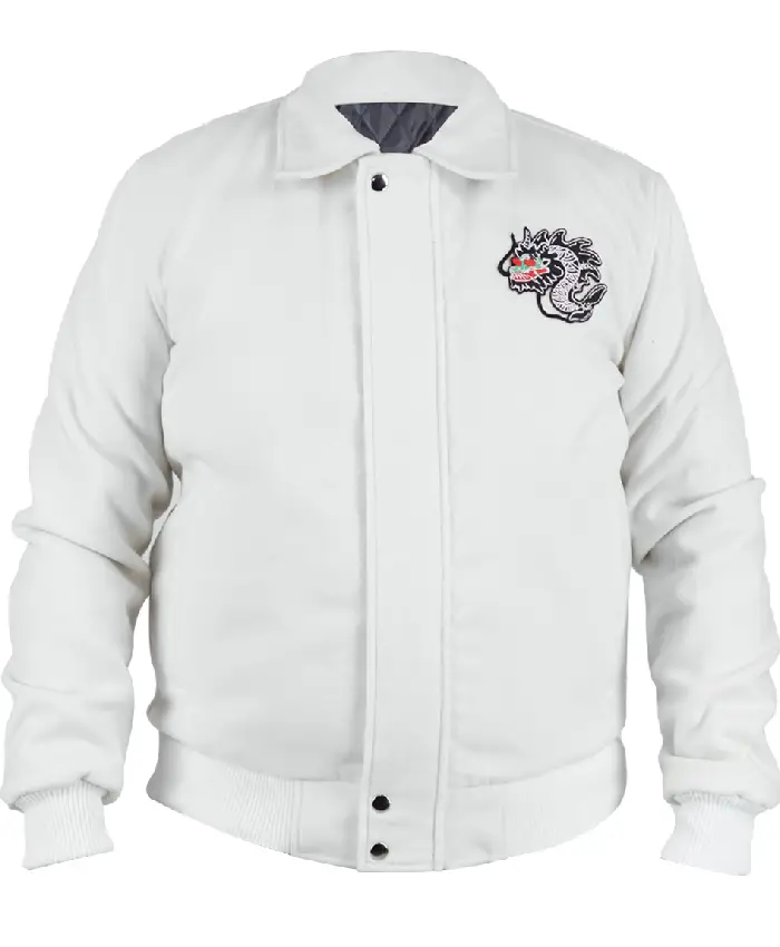 Shop Michael Peters Beat It White Wool Jacket For Men and Women