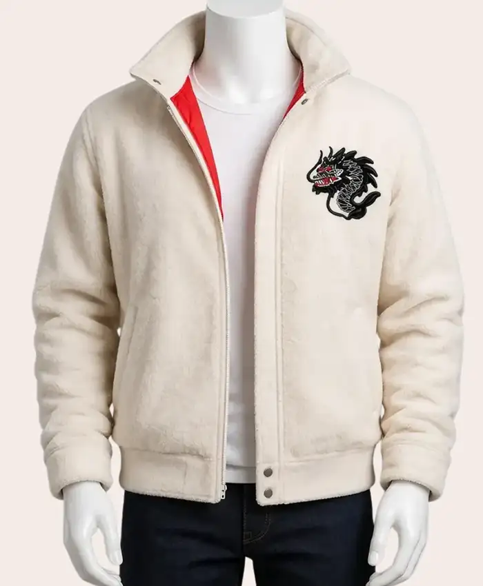 Michael Peters Beat It White Jacket Front