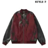 Midnight Flame Bomber Jacket Style 2