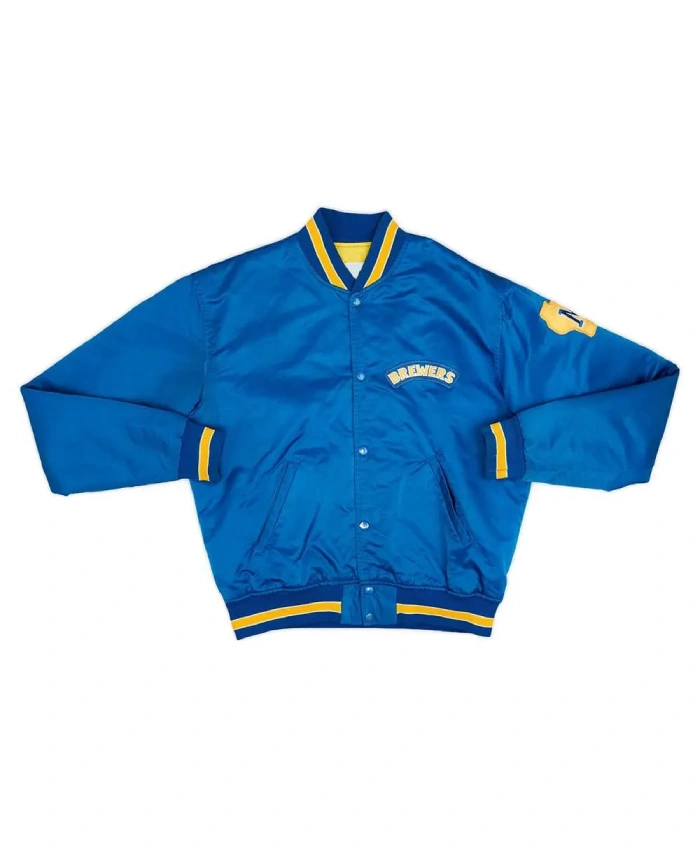 Milwaukee Brewers 1990-93 Blue Jacket