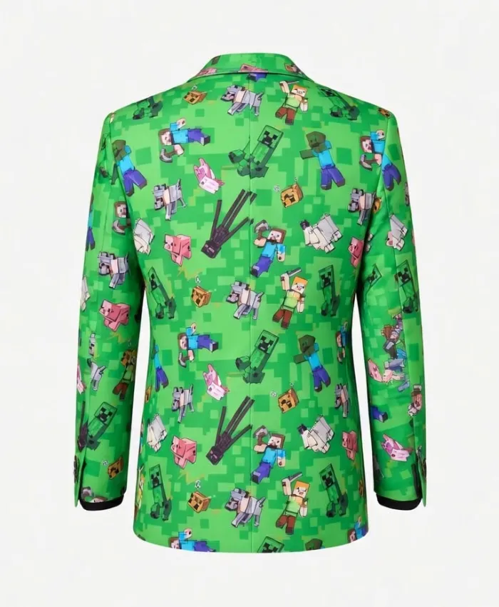 Minecraft Two-Piece Blazer Back