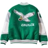 Mitchell and Ness NFL Philadelphia Eagles Varsity Jacket Back