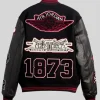 Montecarlo 2026 Spanish Tennis Player Carlos Alcaraz Black Varsity Jacket Back