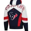 NFL Houston Texans Shoulder To Shoulder Full-Zip Navy Jacket Back