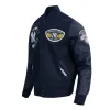 NY Yankees Born For Sport Navy Varsity Jacket Side