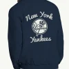 NY Yankees Franchise Navy Full Zip Jacket For Sale