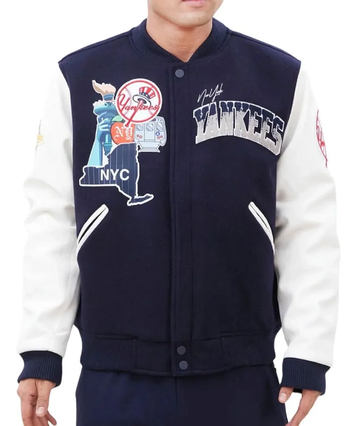 NY Yankees Home Town Varsity Jacket
