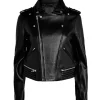 Nancy Drew S04 Leah Lewis Leather Jacket Front