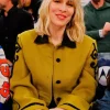 Natasha Bedingfield Yellow NY Sequined Wool Jacket