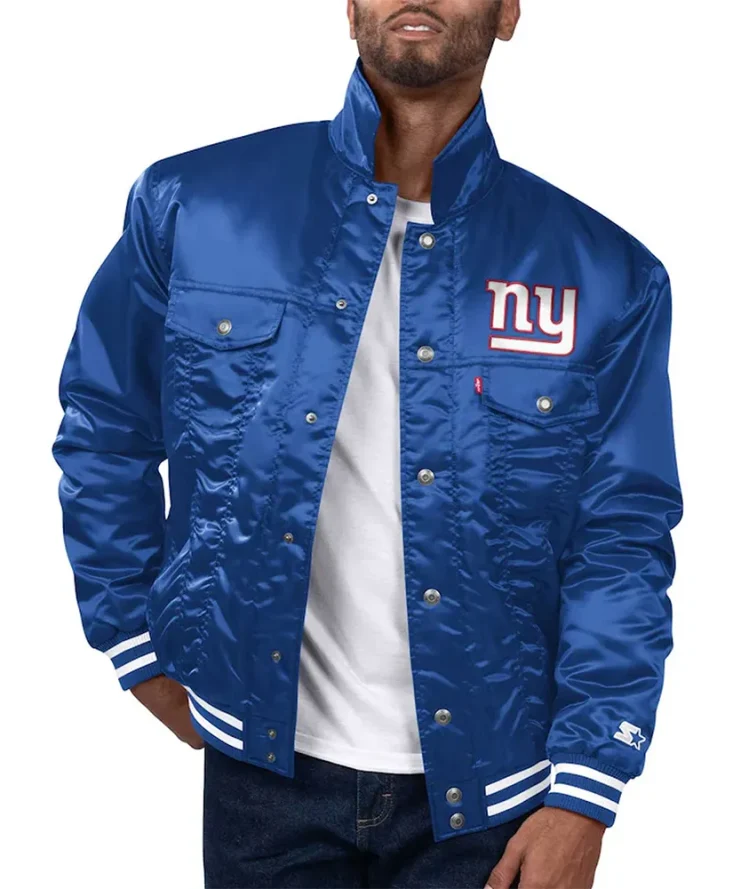 New York Giants Silver Tab Trucker Jacket