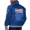 New York Giants Silver Tab Trucker Jacket Back