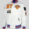 New York Knicks 2x Finals Champions Mash Up Capsule Jacket For Sale