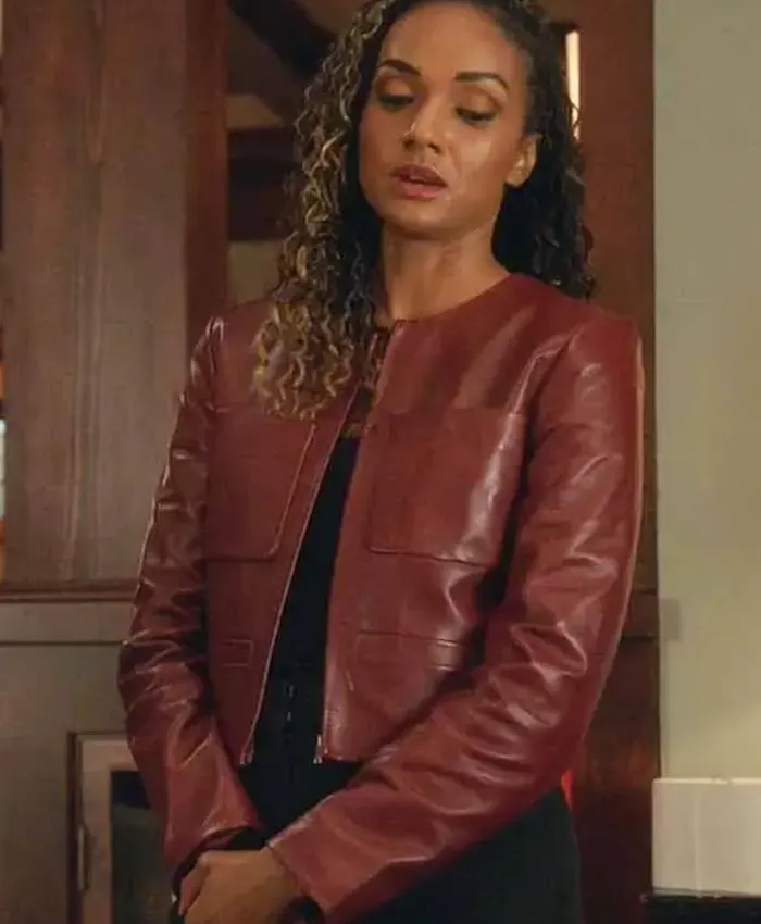 The Rookie S08 Nyla Harper leather jacket