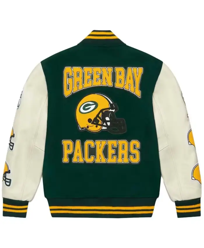 OVO Green Bay Packers Varsity Jacket For Sale