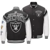 Oakland Raiders Championship Jacket Style 2