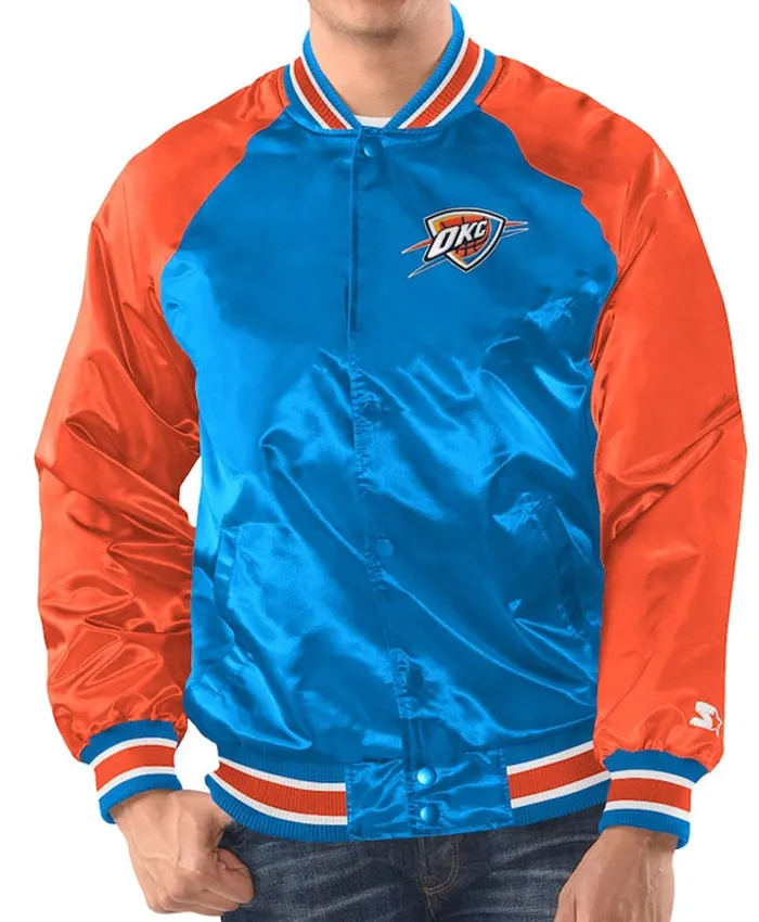 Oklahoma City Thunder Inductee Varsity Jacket