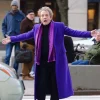 Only Murders in the Building Martin Short Purple Trench Coat