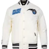 Orlando Magic White Bomber Jacket