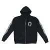 Outcome David Spade Black Hooded Jacket Front