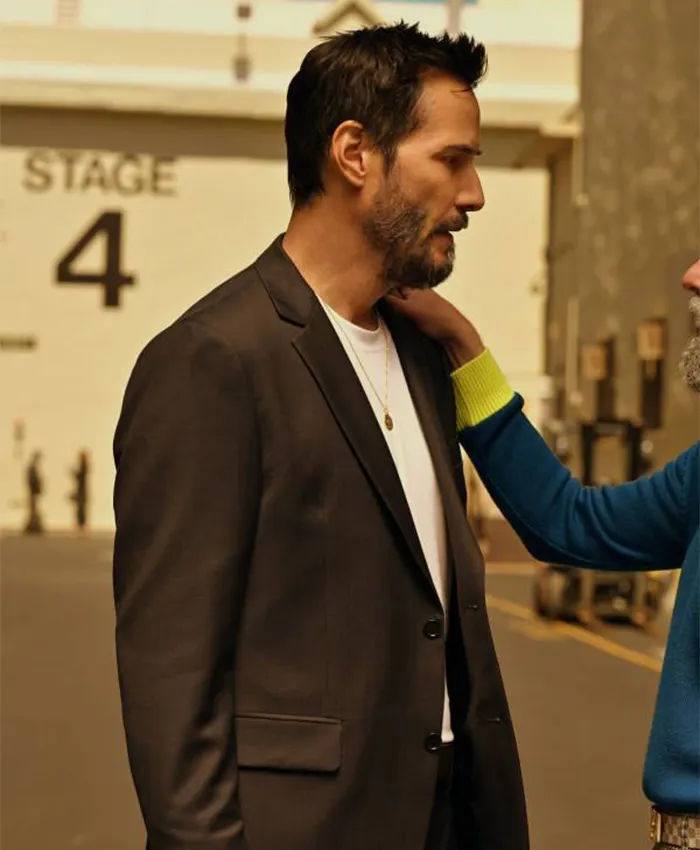 Outcome Keanu Reeves Black Blazer
