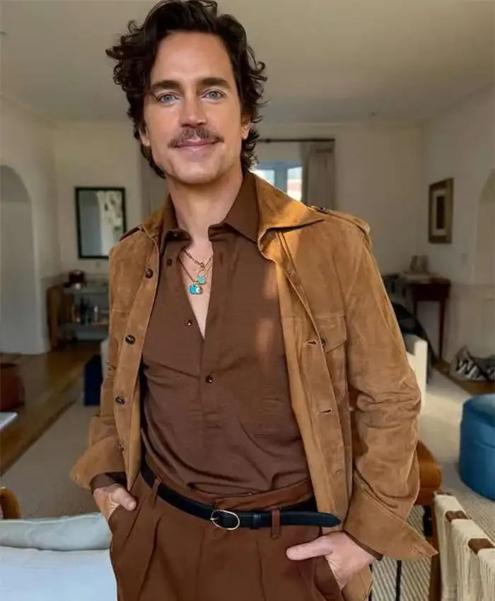 Outcome Xander Alexander Suede Leather Jacket For Sale