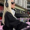 Paris Hilton Spring Campaign 2026 Black Jacket Side