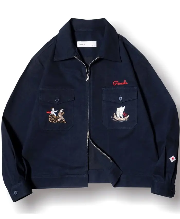 Parsels Port Navy Work Jacket