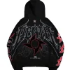 Penta Zero Miedo Streetwear Hooded Jacket Back