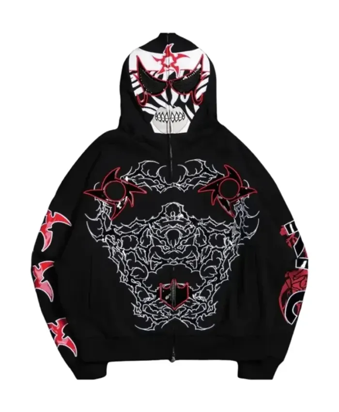 Penta Zero Miedo Streetwear Hooded Jacket