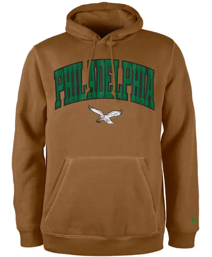 Philadelphia Eagles Brown Hoodie