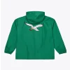 Philadelphia Eagles Coaches Green Windbreaker Hooded Jacket For Sale