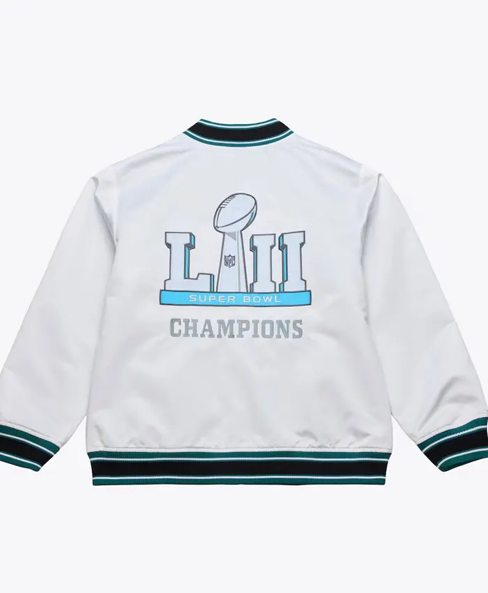 Super Bowl LX Philadelphia Eagles Varsity Jacket - Image 3