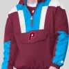 Philadelphia Phillies Charger Half-Zip Pullover Jacket