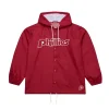 Philadelphia Phillies Coaches Red Windbreaker Hooded Jacket