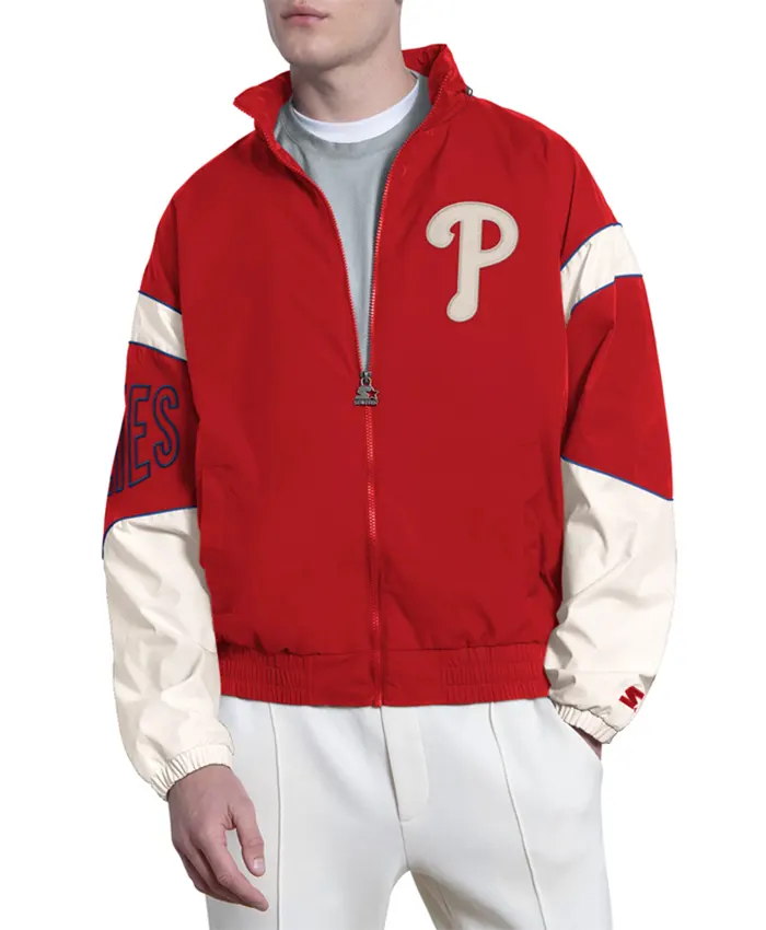 Philadelphia Phillies The Gust Full-Zip Hooded Jacket