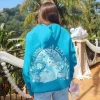 Pink Palm Puff x Disney Under The Sea Hoodie Back