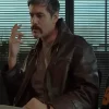 Police Per Jete Nik Xhelilaj Leather Jacket For Sale