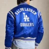 Polo Ralph Lauren Dodgers Royal Varsity Jacket Back