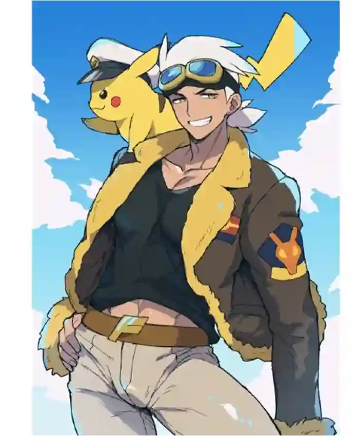 Professor Friede Pokemon Horizons Jacket Front