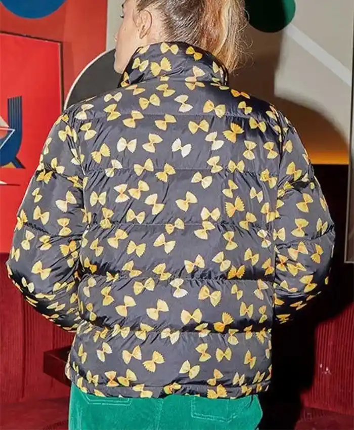 Rachel Antonoff Parker Puffer Pasta Jacket Back Pose
