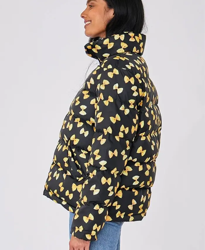 Rachel Antonoff Parker Puffer Pasta Jacket Left side Pose