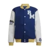 Real Madrid blue college varsity jacket