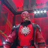 Rey Mysterio Deadpool WrestleMania 42 Red Leather Jacket