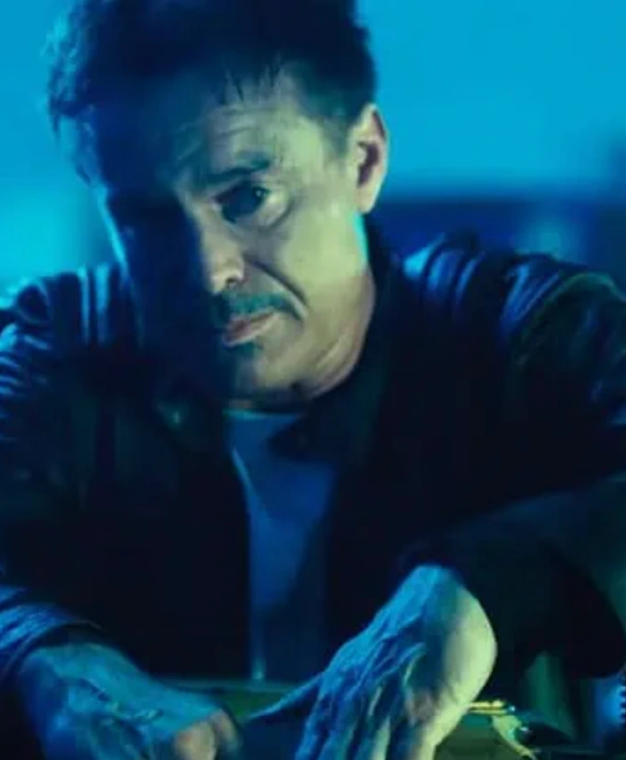 Richie Denton Dirty Hands Black Leather Jacket