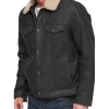 Riverdale S06 Cole Sprouse Trucker Leather Jacket For Sale