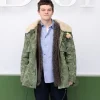 Robert Aramayo Paris Fashion Week Camouflage Field Jacket For Sale